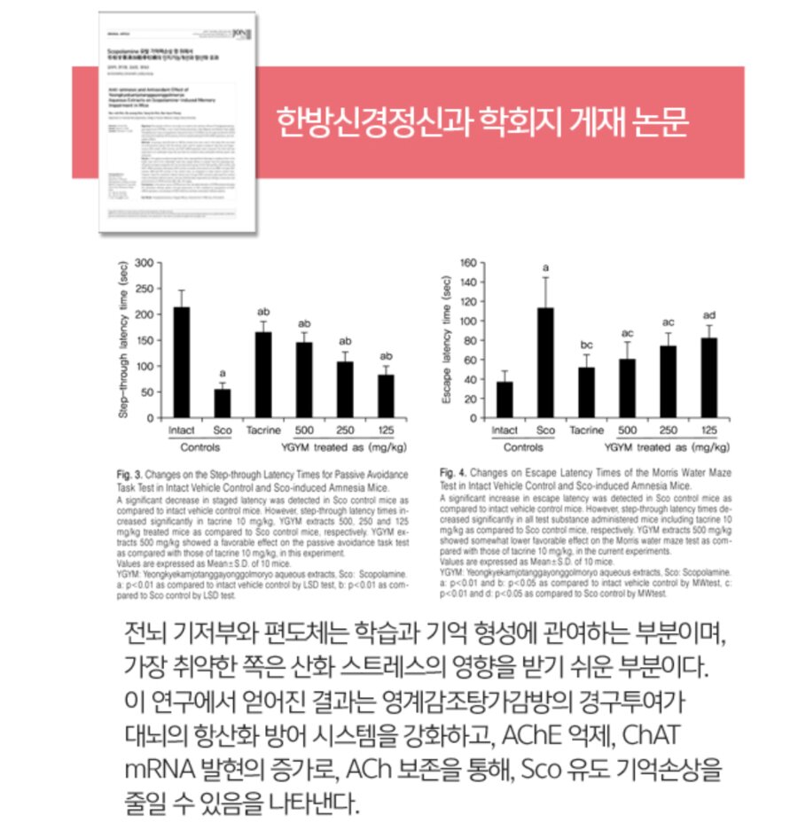 한방신경정신과 학회지 게재 논문